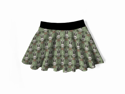 Twirly Skirt - Bunnies, Bones and Bloom - Carrot Crossbones