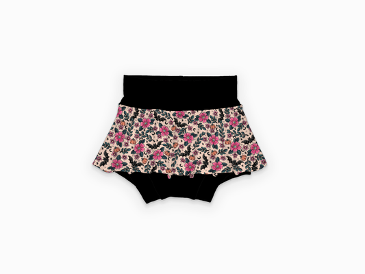 Skirted Bummies - Bunnies, bones and bloom - Blush and Bats