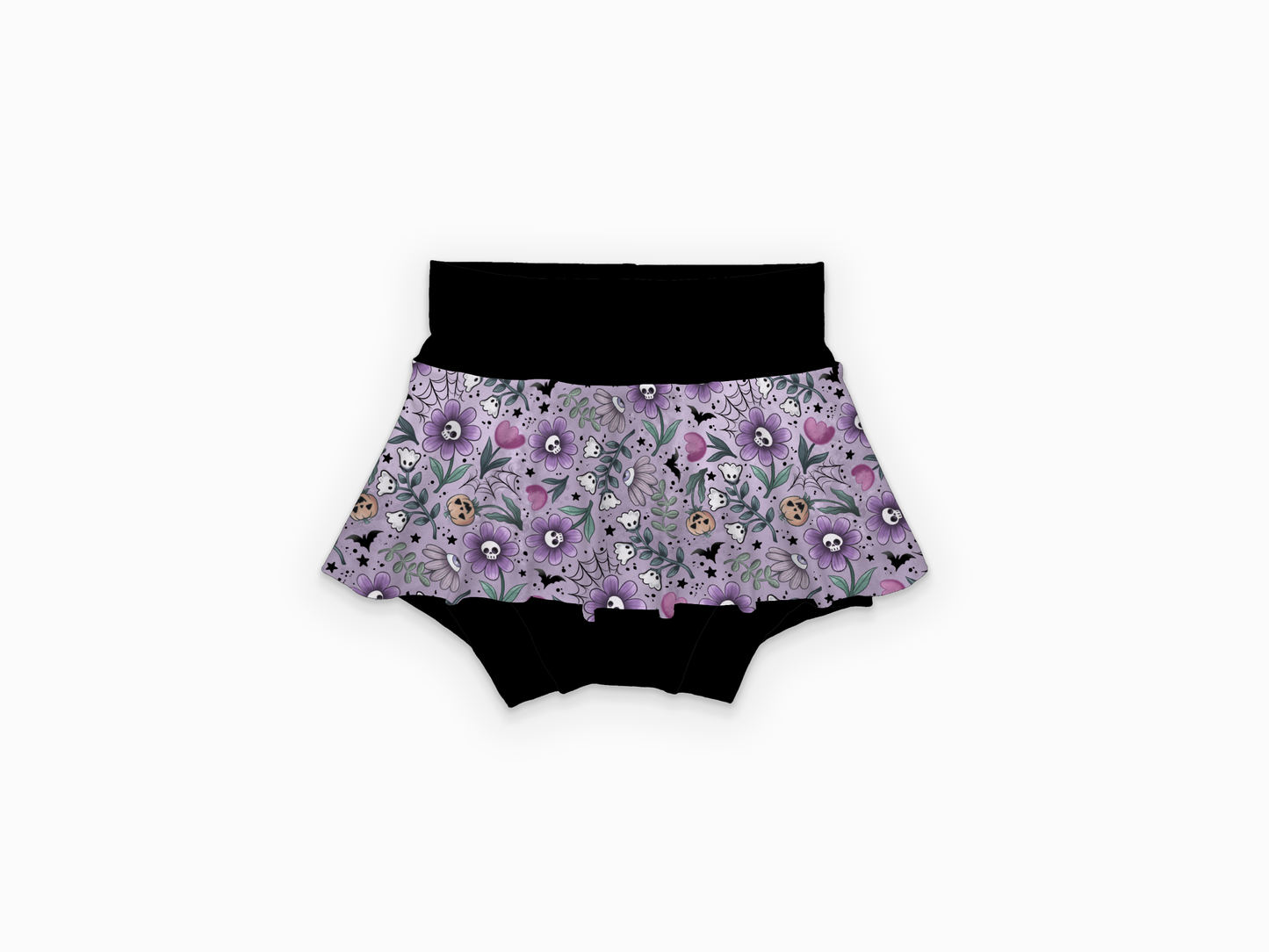 Skirted Bummies - Bunnies, bones and bloom - Bloom and Gloom