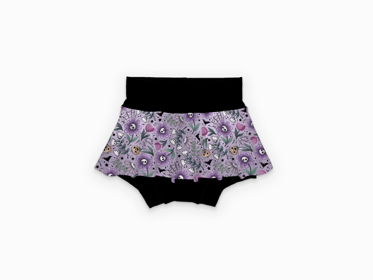 Skirted Bummies - Bunnies, bones and bloom - Bloom and Gloom