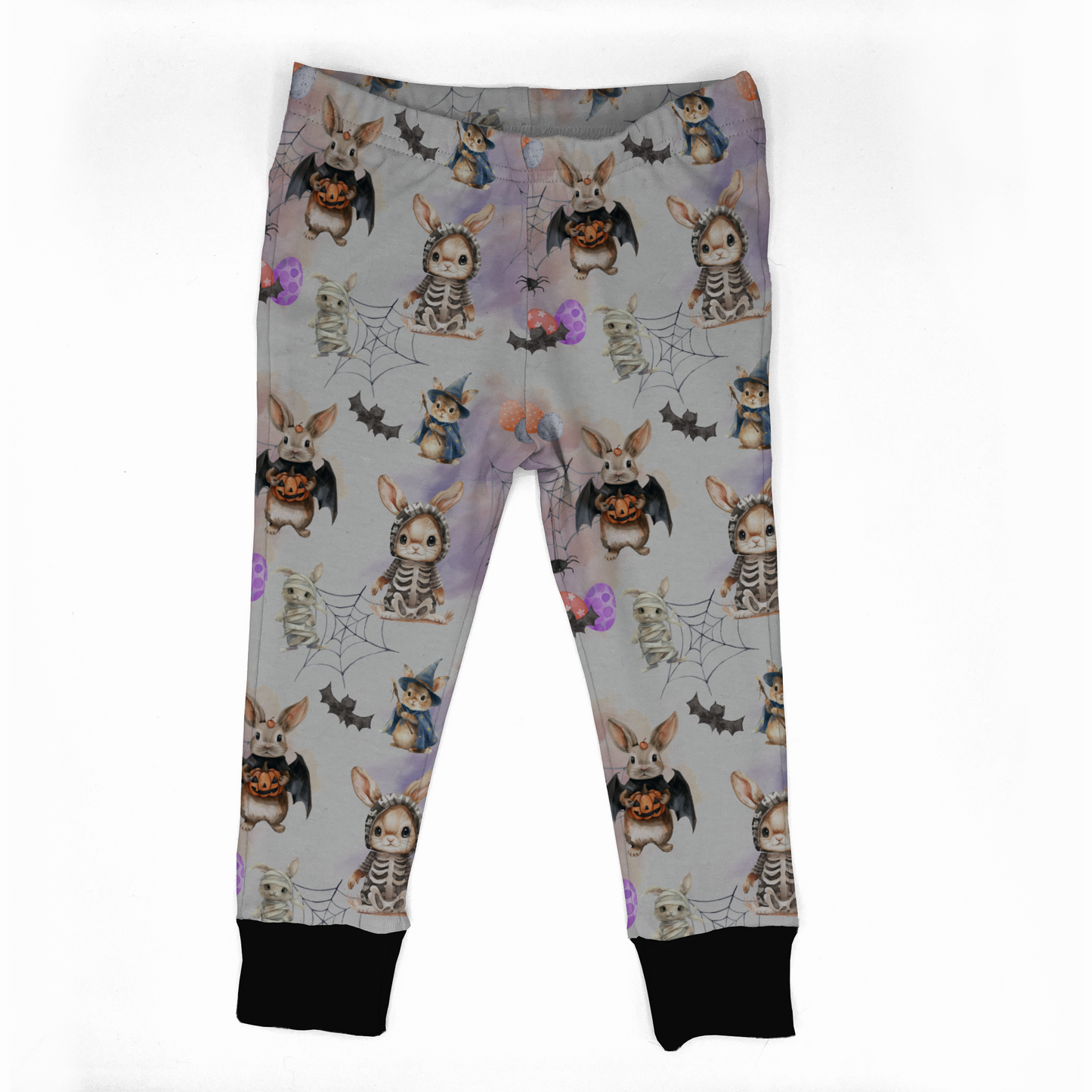 Basic leggings - Bunnies, Bones and Bloom - Haunting Hares