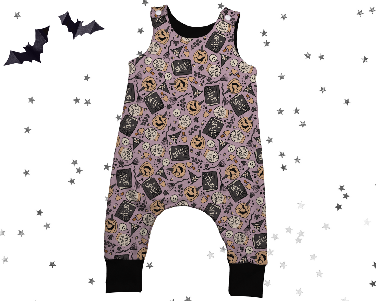 Romper long legs - Spell Caster