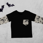 Layered T-shirt - Ray of Pitch Black