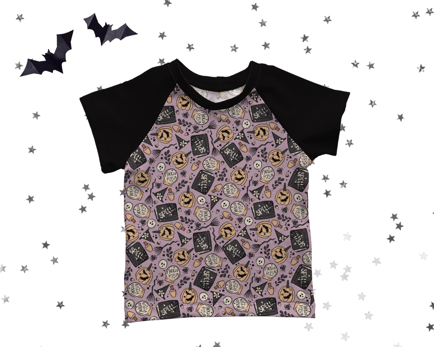 Women -  Raglan T-shirts - Spell Caster