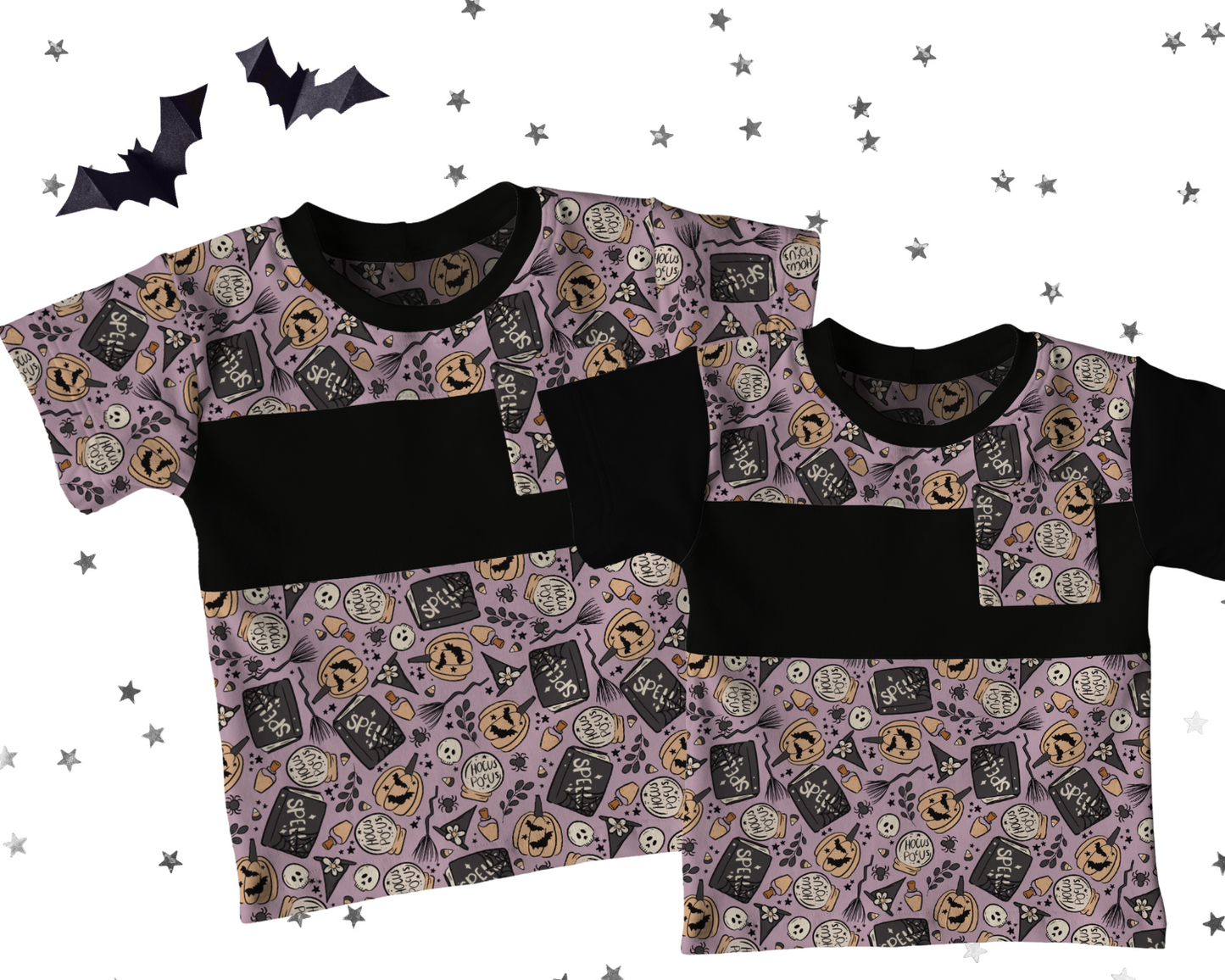 Colorblock T-shirt - Spell Caster