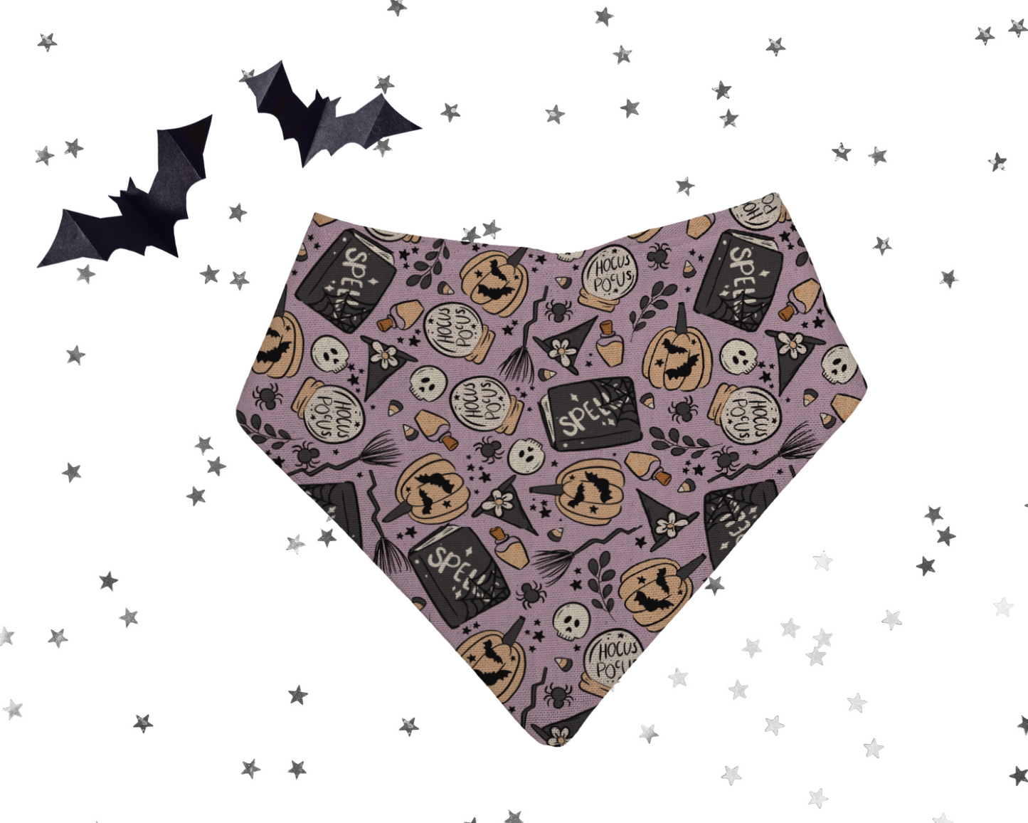 Bandana bibs, feeding bibs - Spell caster