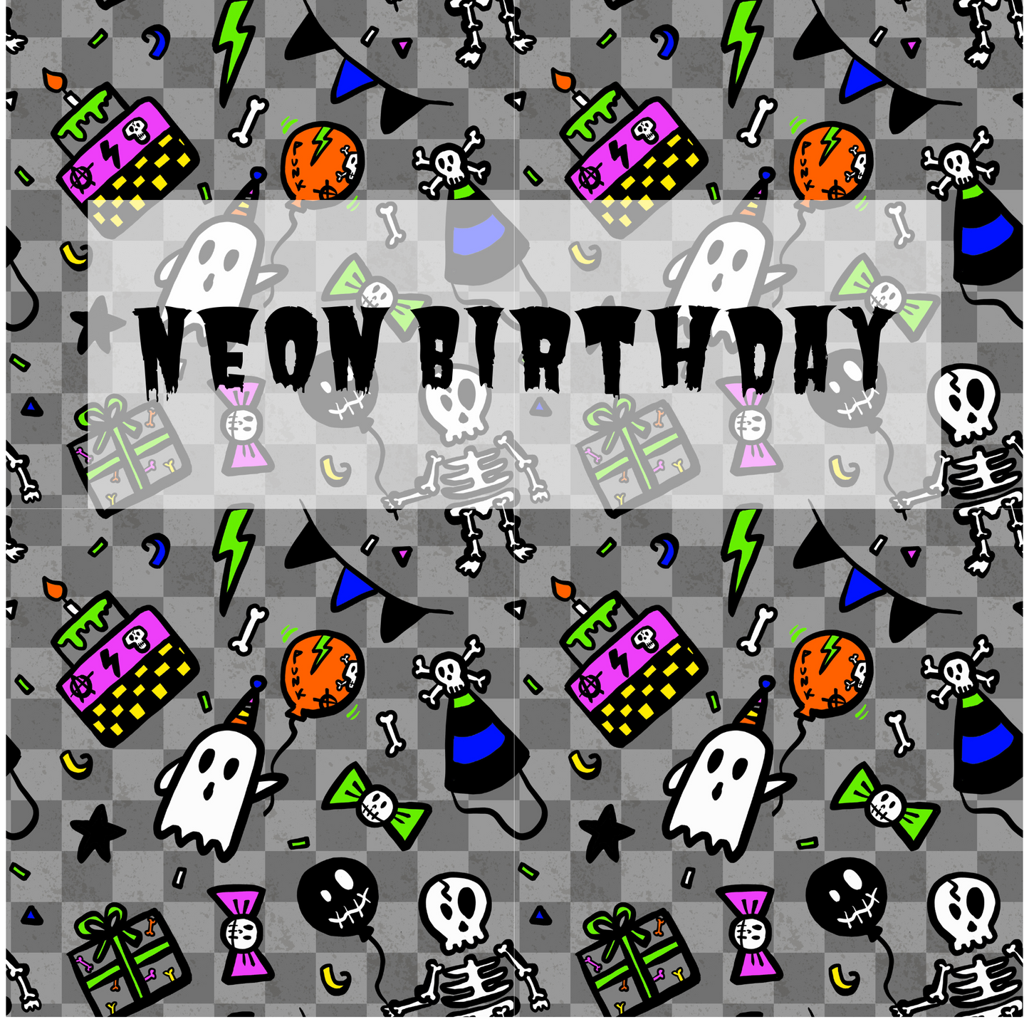 Raglan Short or Long Sleeves T-shirt - Birthday Collection - Neon Birthday