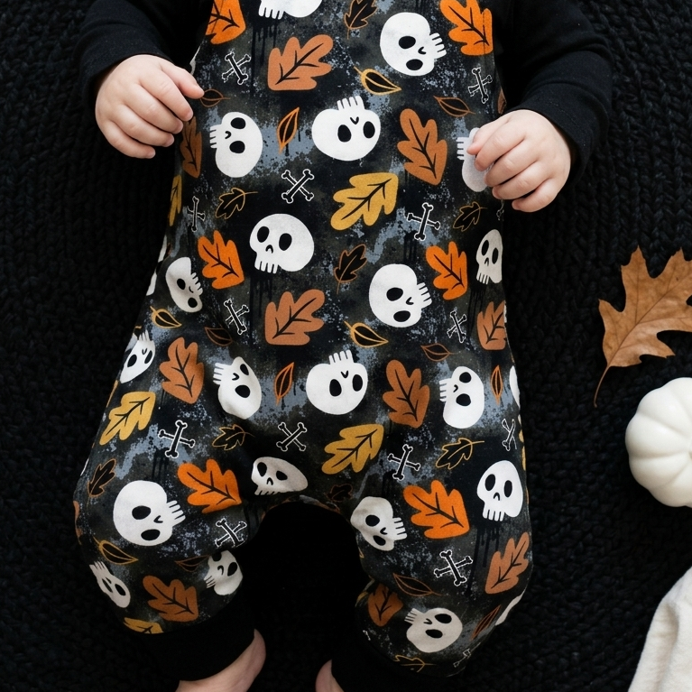 Romper long legs - Autumn Spells - Toadstool Tales