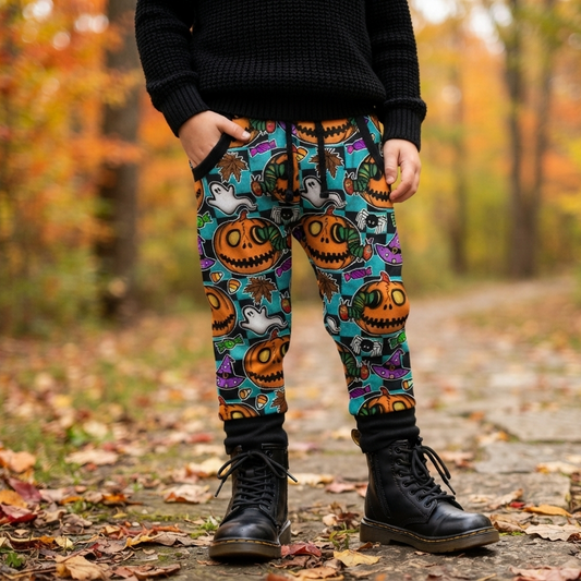 Joggers w/ Pockets - Autumn Spells - Hungry Caterpillar
