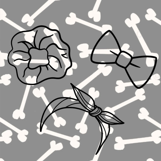 Hair Accs - Back to Black - Dead Cute