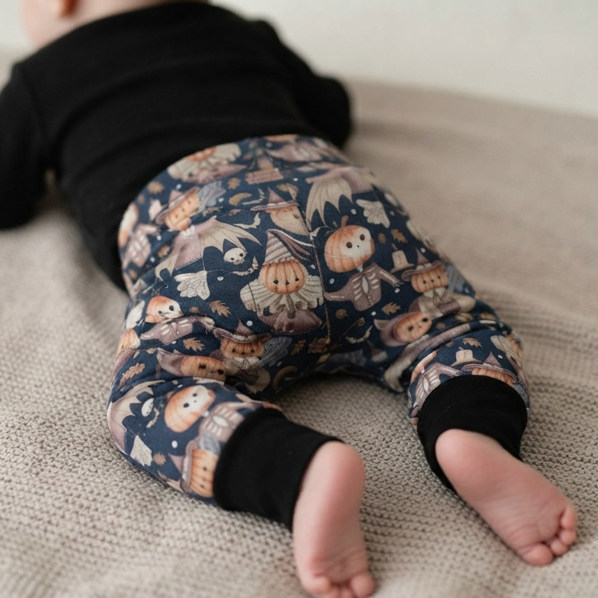 Basic leggings - Autumn Spells - Pumpkin Coven