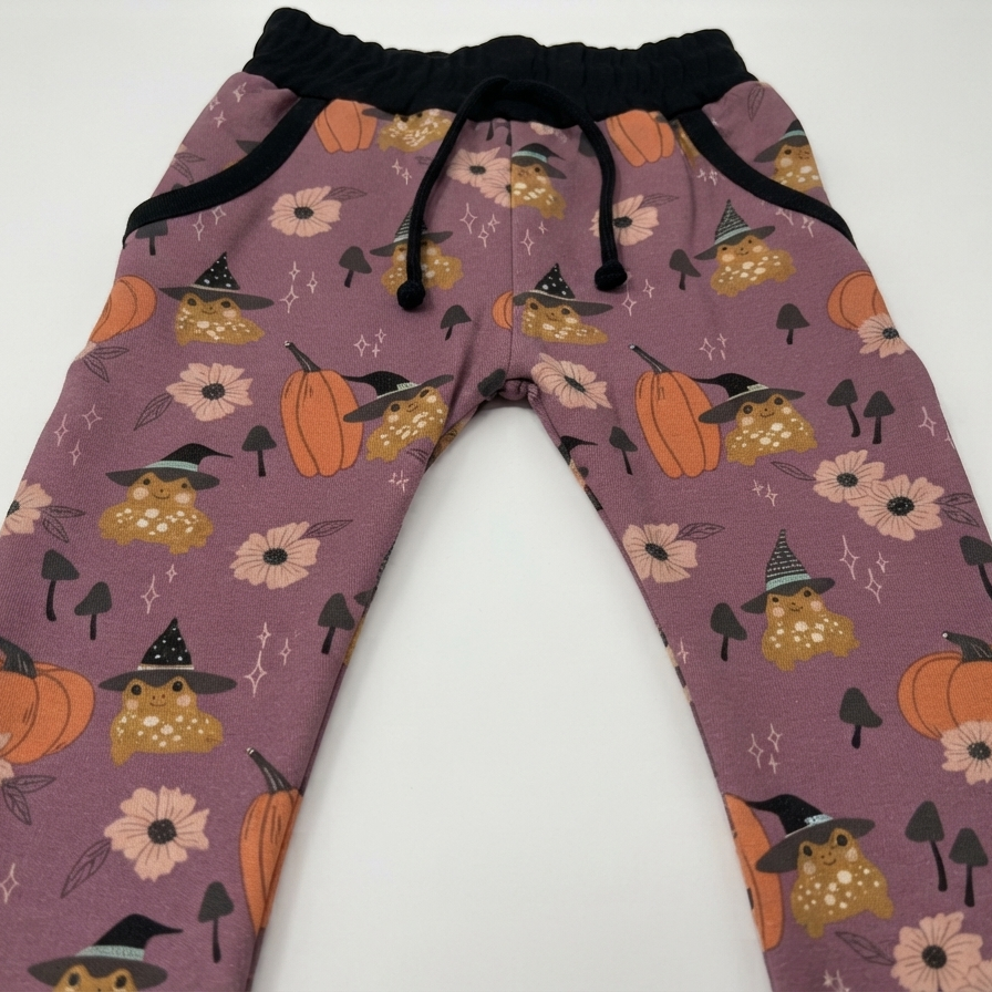 Joggers w/ Pockets - Autumn Spells - Toadstool Tales